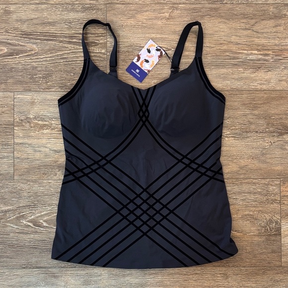 Honeylove Black Silhouette Cami Shapewear Women's Size 1X NWT - Picture 1 of 9